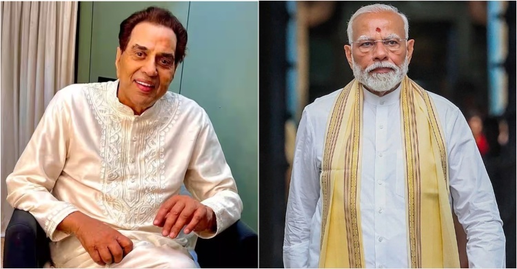 ধর্মেন্দ্রর মৃত্যুতে নরেন্দ্র মোদির শোক প্রকাশ